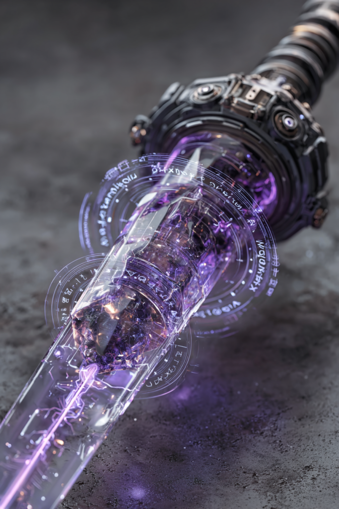 武器サンプル
紫の未来武器