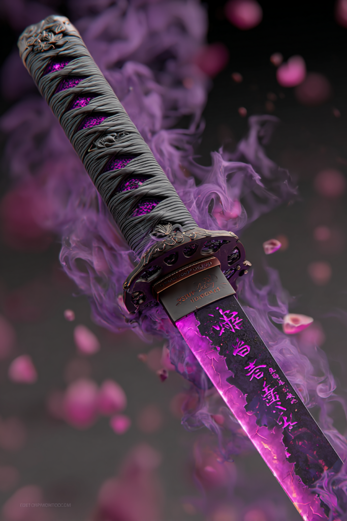 武器サンプル
紫の妖刀