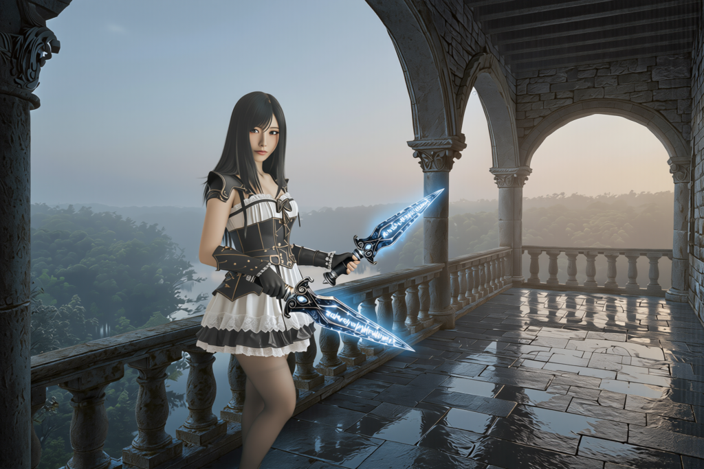 AI武器合成写真