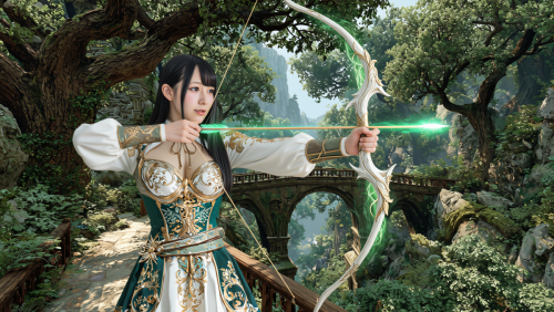 Archer of the Forest Ruins - After