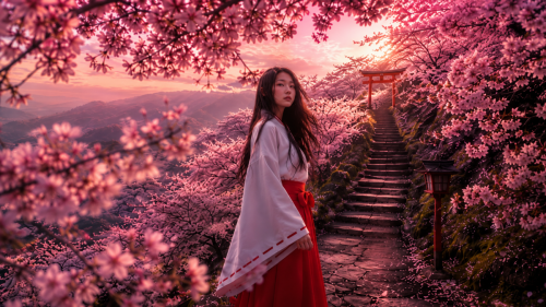 Shrine Maiden Transformation